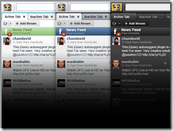 HootSuite dashboard interface for managing multiple Twitter accounts