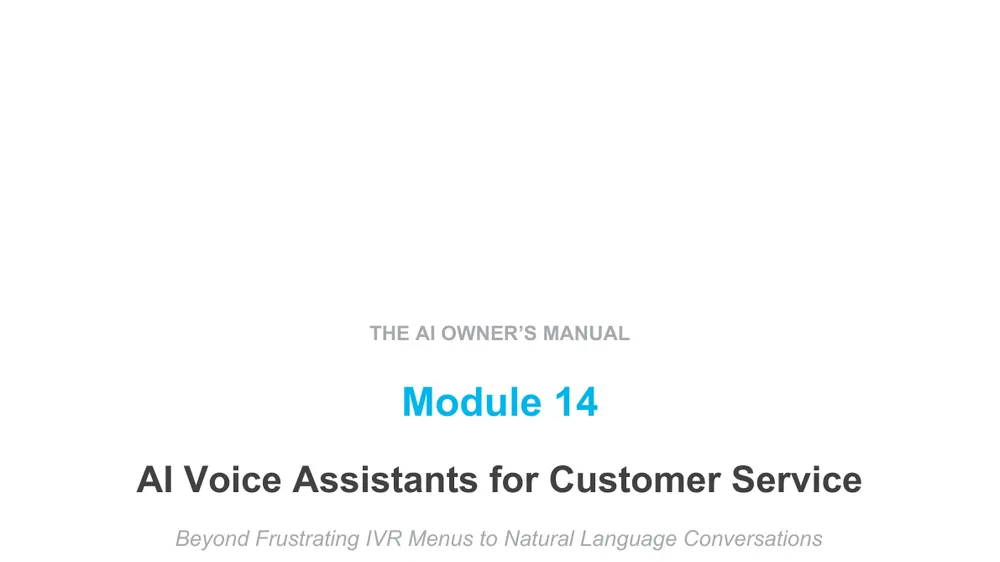 Preview of AI Voice Assistants